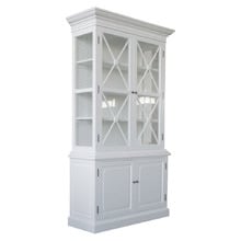 White Bettina Display Cabinet